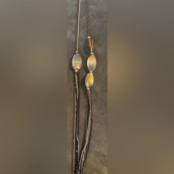 Brighton Gold and Silver Necklace, NWT - Picture 5 of 5